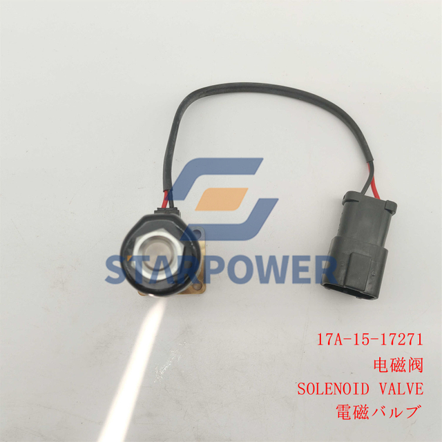 17A-15-17271 SOLENOID VALVE WA380-3 WA470-3