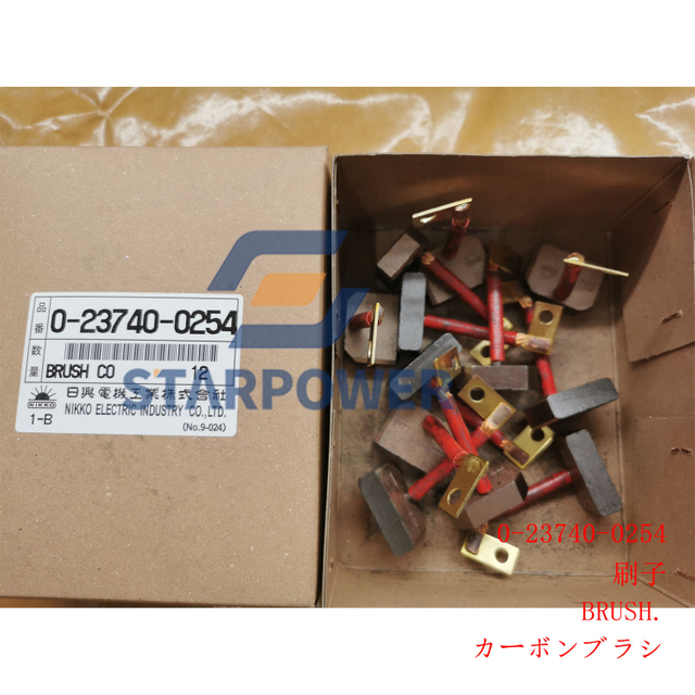 KD0-23740-0254 BRUSH PC400-7;WA470-6;WA470-8;;D65-18;D85-18;