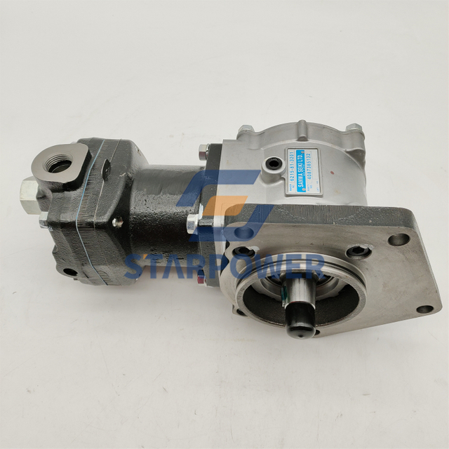 6215-81-3201 KOMATSU AIR COMPRESSOR ASSY SA12V140WA800-3 WA900-3