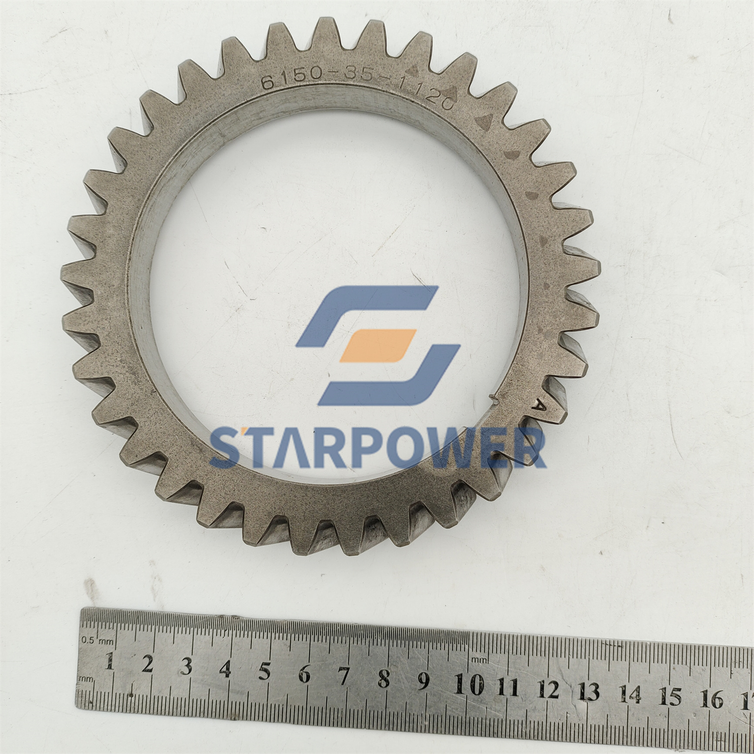 6150-35-1120 GEAR,CRANKSHAFT KOMATSU GENUINE PARTS