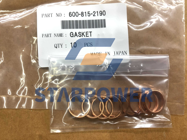 600-815-2190 KOMATSU GASKET